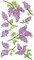Jolee's Boutique Le Grande Dimensional Stickers - Lovely Lilacs, 8pcs